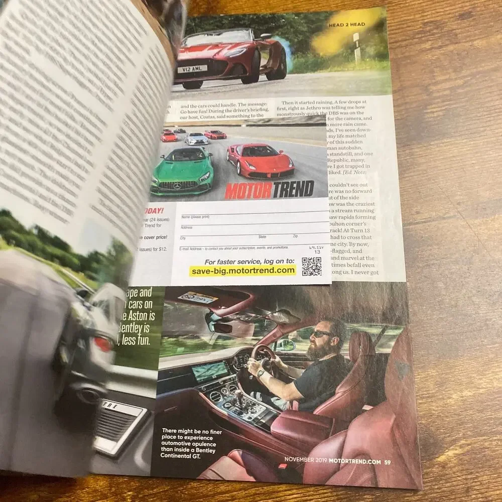 Motor Trend Magazine Nov 2019 Super SUVs